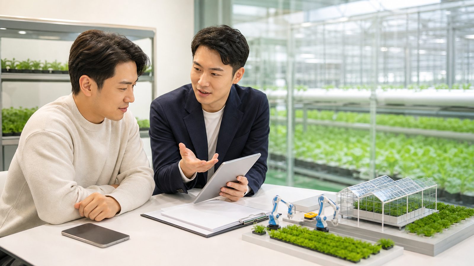 전문가와 스마트팜 창업 상담